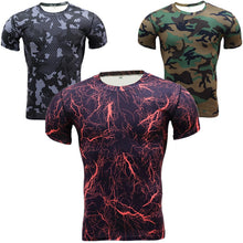 New Fitness Camouflage T Shirt