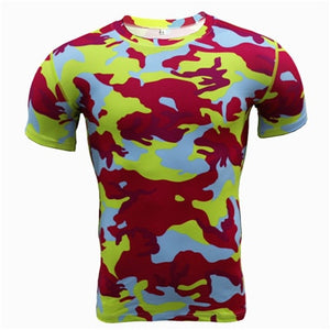 New Fitness Camouflage T Shirt