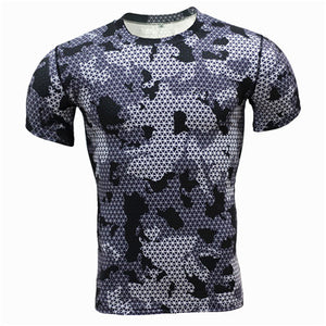 New Fitness Camouflage T Shirt