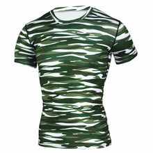 New Fitness Camouflage T Shirt