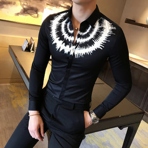 Korean Tuxedo Fashionable Shirt